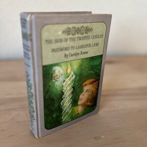 The Sign of the Twisted Candles: password to Larkspur lane